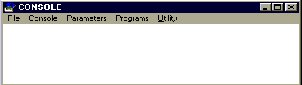Screen dump of console window